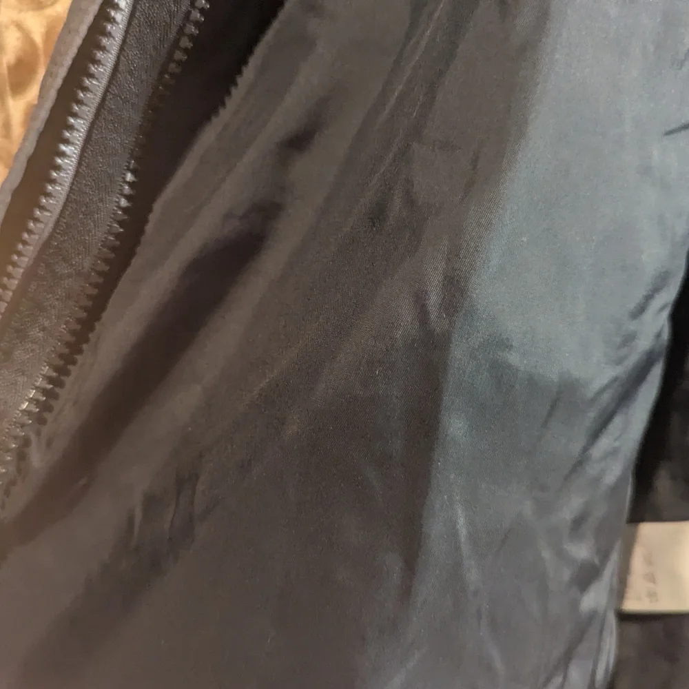 The North Face. Men's Jacket. With Hood. Grey And Black. Lined.